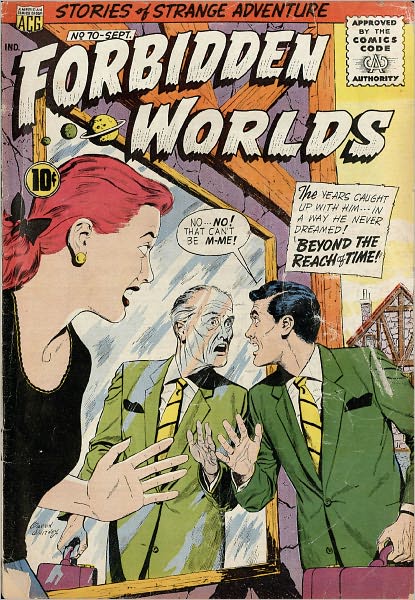 Forbidden Worlds Number 70 Horror Comic Book