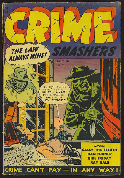 Crime Smashers Number 11 Crime Comic Book