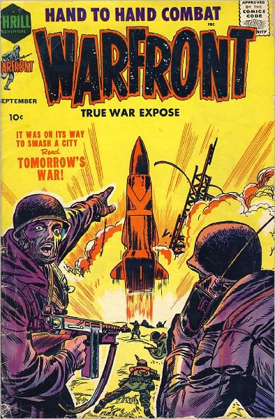 Warfront Number 34 War Comic Book