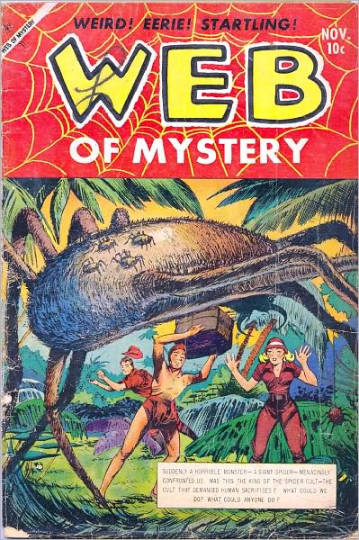 Web of Mystery Number 21 Horror Comic Book