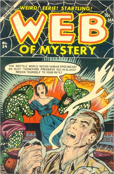 Web of Mystery Number 24 Horror Comic Book