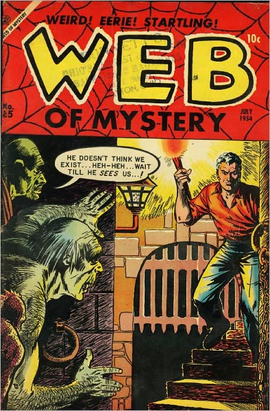 Web of Mystery Number 25 Horror Comic Book