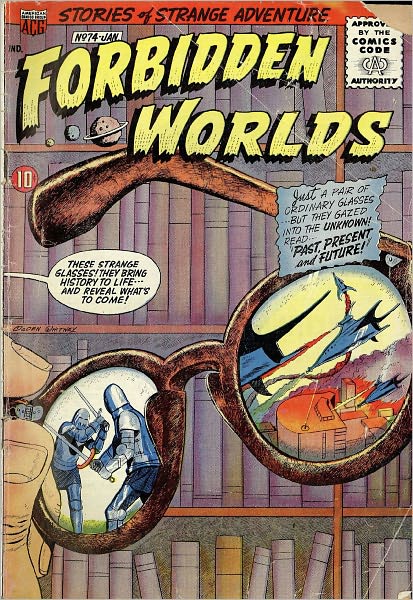 Forbidden Worlds Number 74 Horror Comic Book