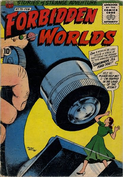 Forbidden Worlds Number 75 Horror Comic Book