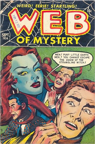 Web of Mystery Number 26 Horror Comic Book