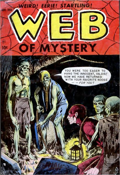 Web Of Mystery Number 27 Horror Comic Book