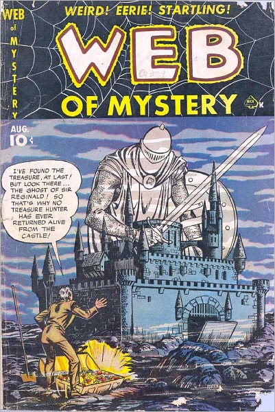 Web Of Mystery Number 4 Horror Comic Book
