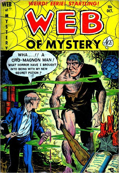 Web Of Mystery Number 5 Horror Comic Book