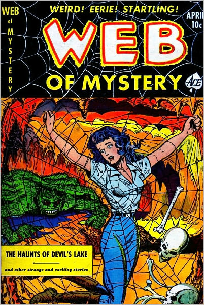 Web Of Mystery Number 8 Horror Comic Book