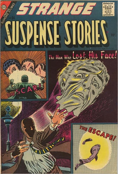 Strange Suspense Stories Number 34 Horror Comic Book