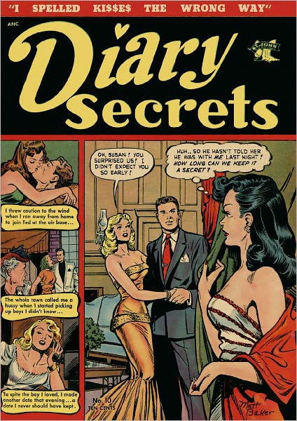 Diary Secrets Number 10 Love Comic Book