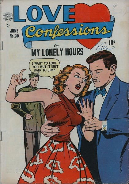 Love Confessions Number 30 Love Comic Book