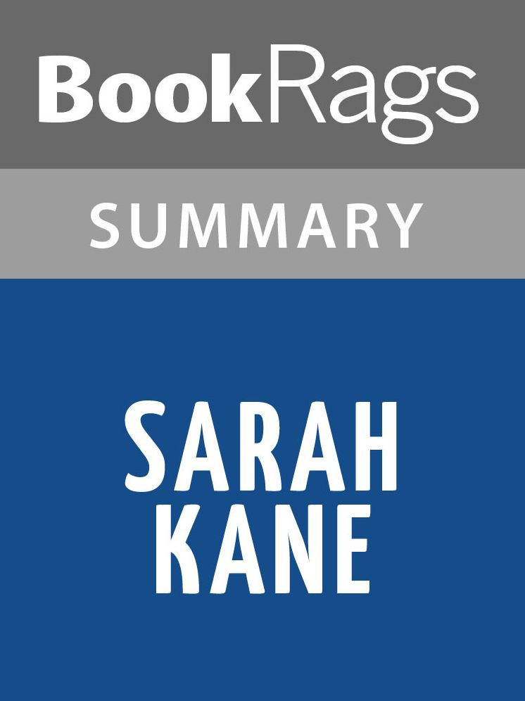 Sarah Kane by Sarah Kane l Summary & Study Guide