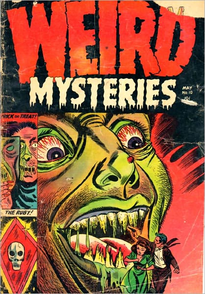 Weird Mysteries Number 10 Horror Comic Book