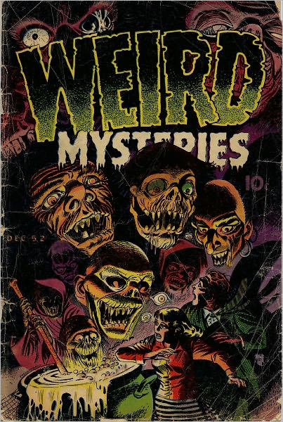 Weird Mysteries Number 2 Horror Comic Book
