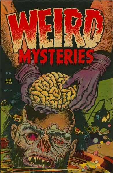 Weird Mysteries Number 5 Horror Comic Book