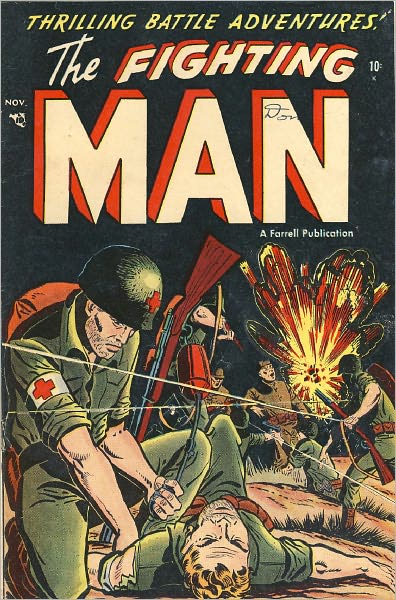 The Fighting Man Number 2 War Comic Book