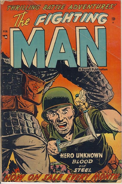 The Fighting Man Number 4 War Comic Book