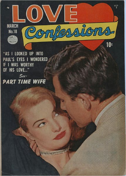 Love Confessions Number 18 Love Comic Book