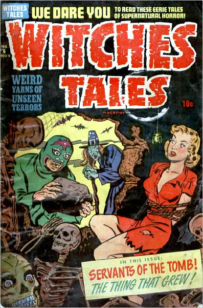 Witches Tales Number 6 Horror Comic Book