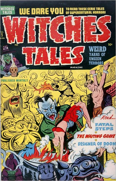 Witches Tales Number 9 Horror Comic Book