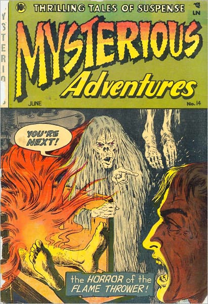 Mysterious Adventures Number 14 Horror Comic Book