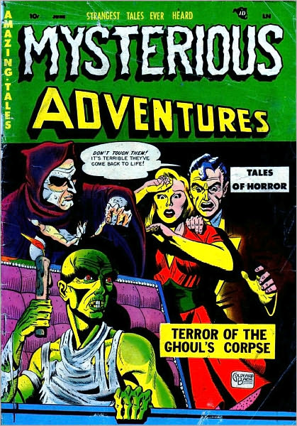 Mysterious Adventures Number 2 Horror Comic Book