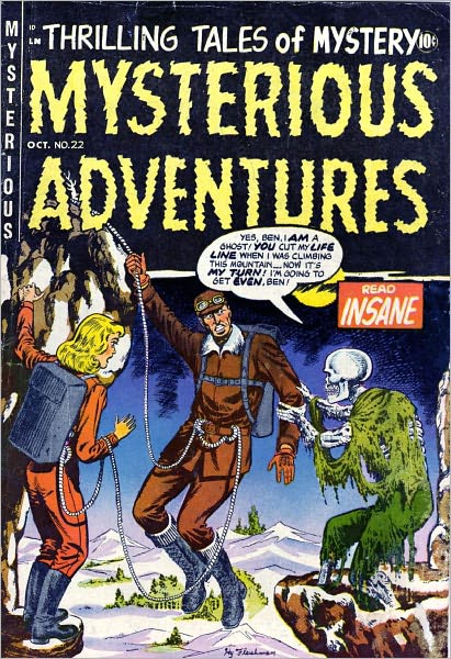 Mysterious Adventures Number 22 Horror Comic Book
