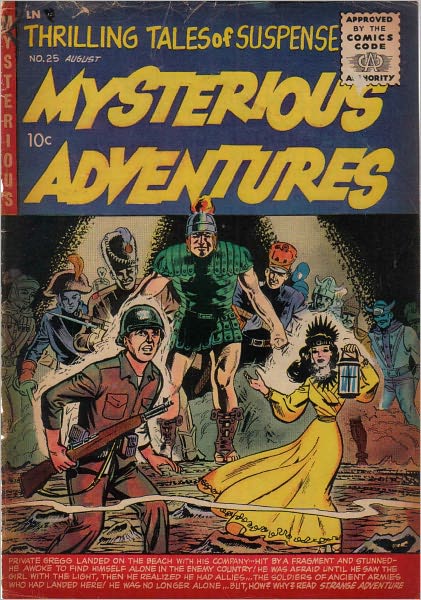 Mysterious Adventures Number 25 Horror Comic Book