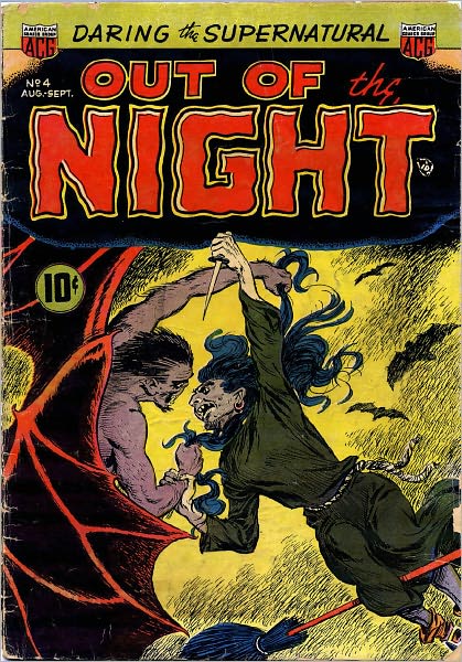 Out of the Night Number 4 Horror Comic Book