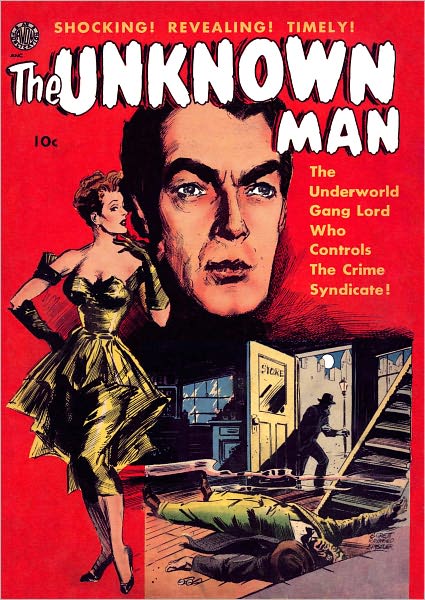Unknown Man Crime Comic Book