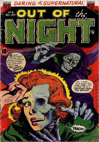 Out of the Night Number 6 Horror Comic Book