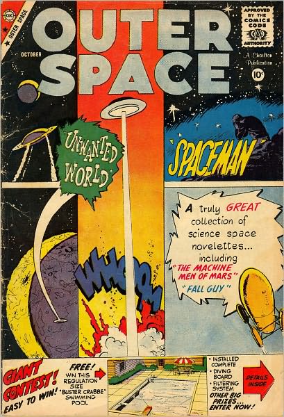 Outer Space Number 24 Science Fiction Comic Book