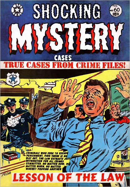 Shocking Mystery Cases Number 60 Crime Comic Book