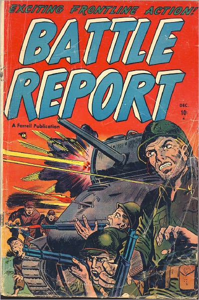Battle Report Number 3 War Comic Book