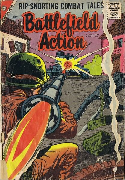 Battlefield Action Number 20 War Comic Book