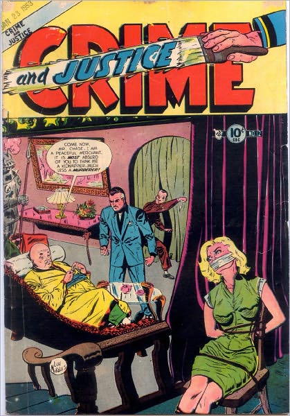 Crime and Justice Number 12 Crime Comic Book