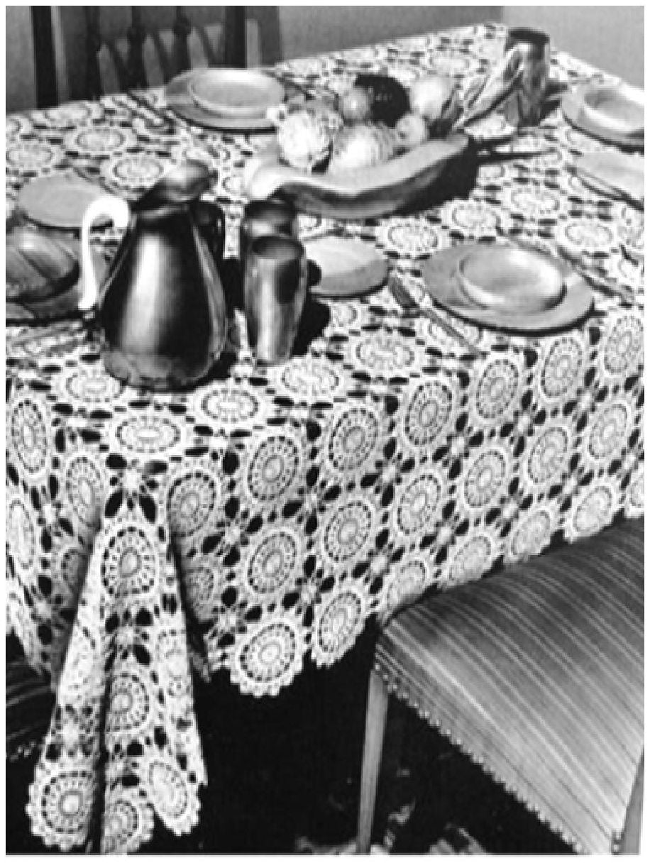 PATTERN #0430 LADY BOUNTIFUL VINTAGE CROCHET