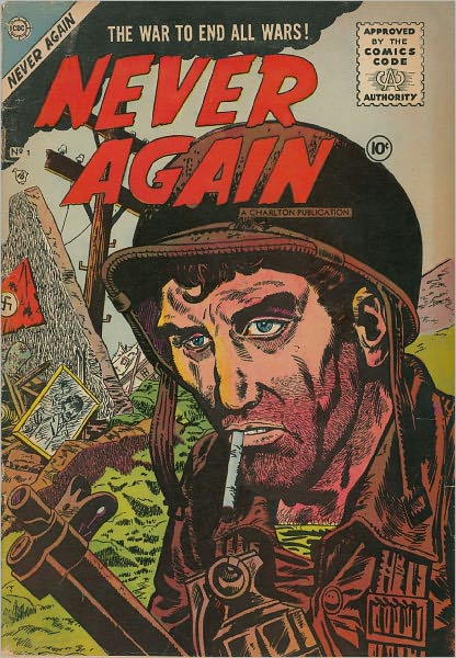 Never Again Number 1 War Comic Book