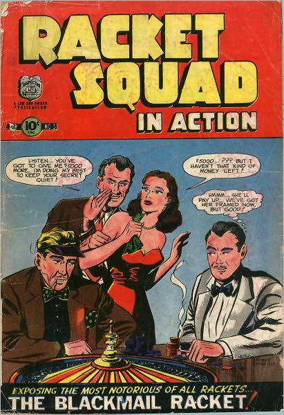 Racket Squad Number 3 Crime Comic Book