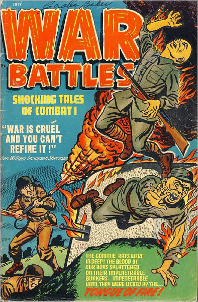 War Battles Number 5 War Comic Book