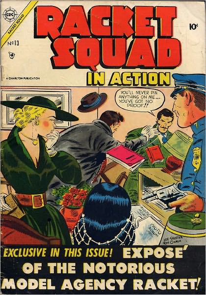Racket Squad Number 13 Crime Comic Book