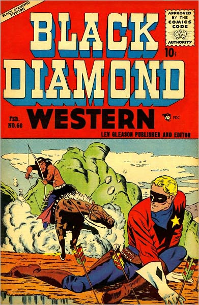 Black Diamond Western Number 60 Western Comic Book