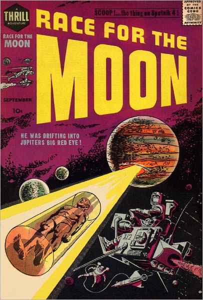 Race for the Moon Number 2 Fantasy Comic Book