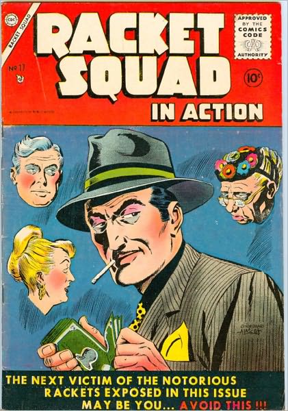 Racket Squad 17 Crime Comic Book