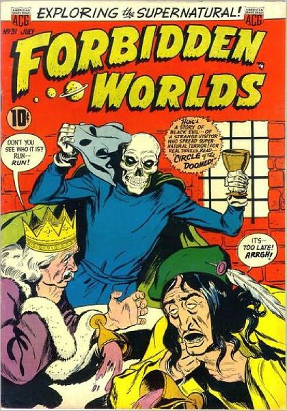 Forbidden Worlds Number 31 Horror Comic Book