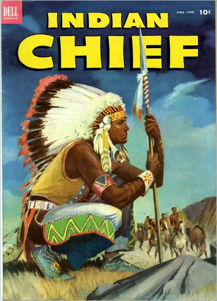 Indian Chief Number 10 Western Comic Book
