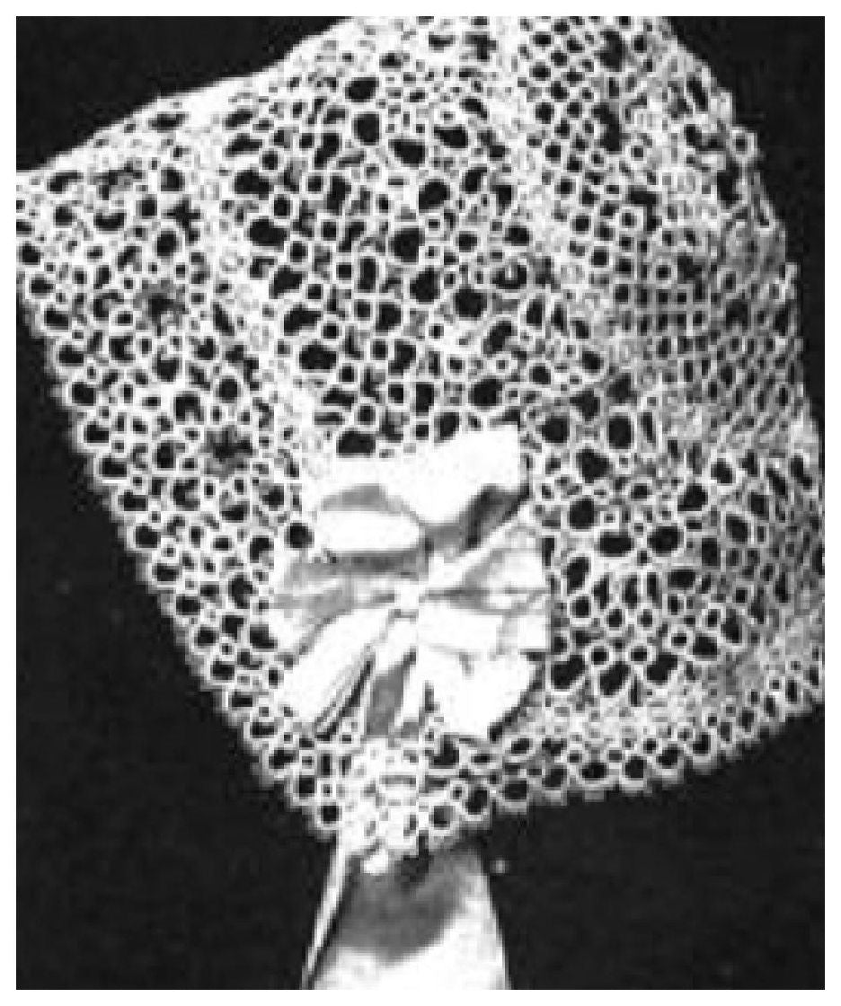 PATTERN #0533 CHILD'S TATTED CAP VINTAGE TATTING