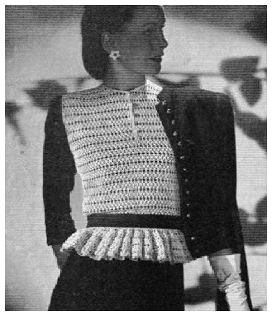 PATTERN #0535 CLASSY LASSY VINTAGE CROCHET