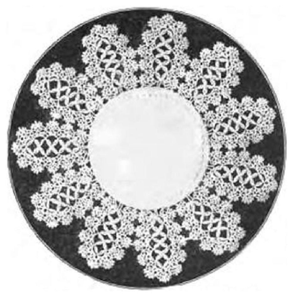 PATTERN #0539 SUNDAY DOILY VINTAGE CROCHET